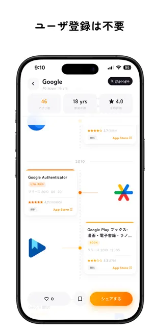 みんなのアプリ -個人開発をタイムラインで- iPhone screenshot 3