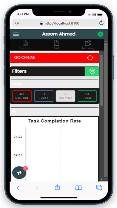 TMS Pro App Screenshot