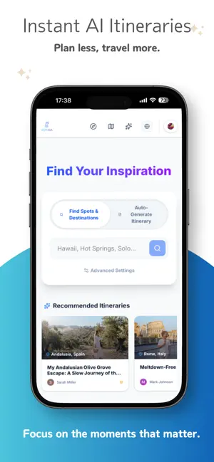 VOYXIA: AI Trip & Travel Plan screenshot 2