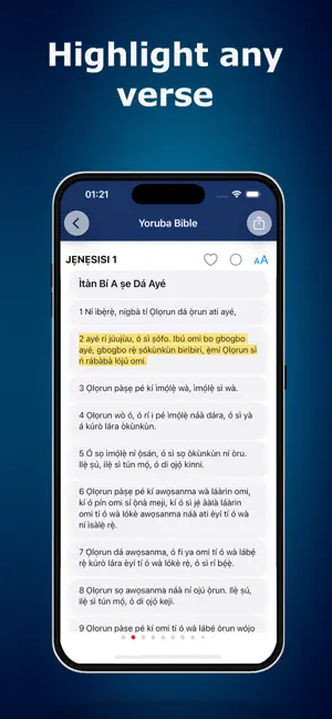 Yoruba Bible screenshot 2