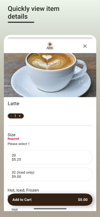 ARK Coffee Screenshot 3 of 3