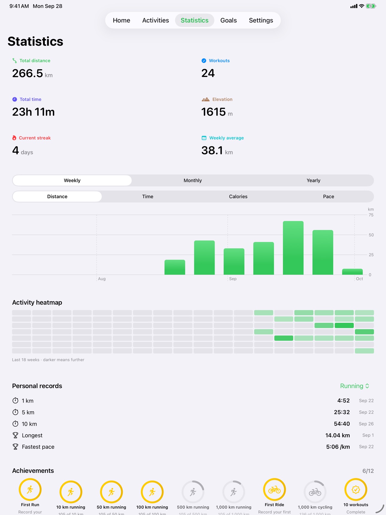 Screenshot 9 of PaceOne – Workouts & Fitness
