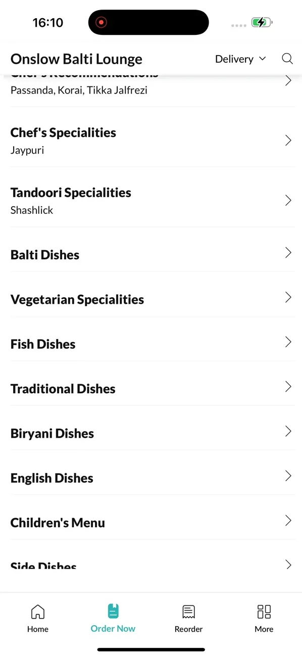 Screenshot #3 pour Onslow Balti Lounge