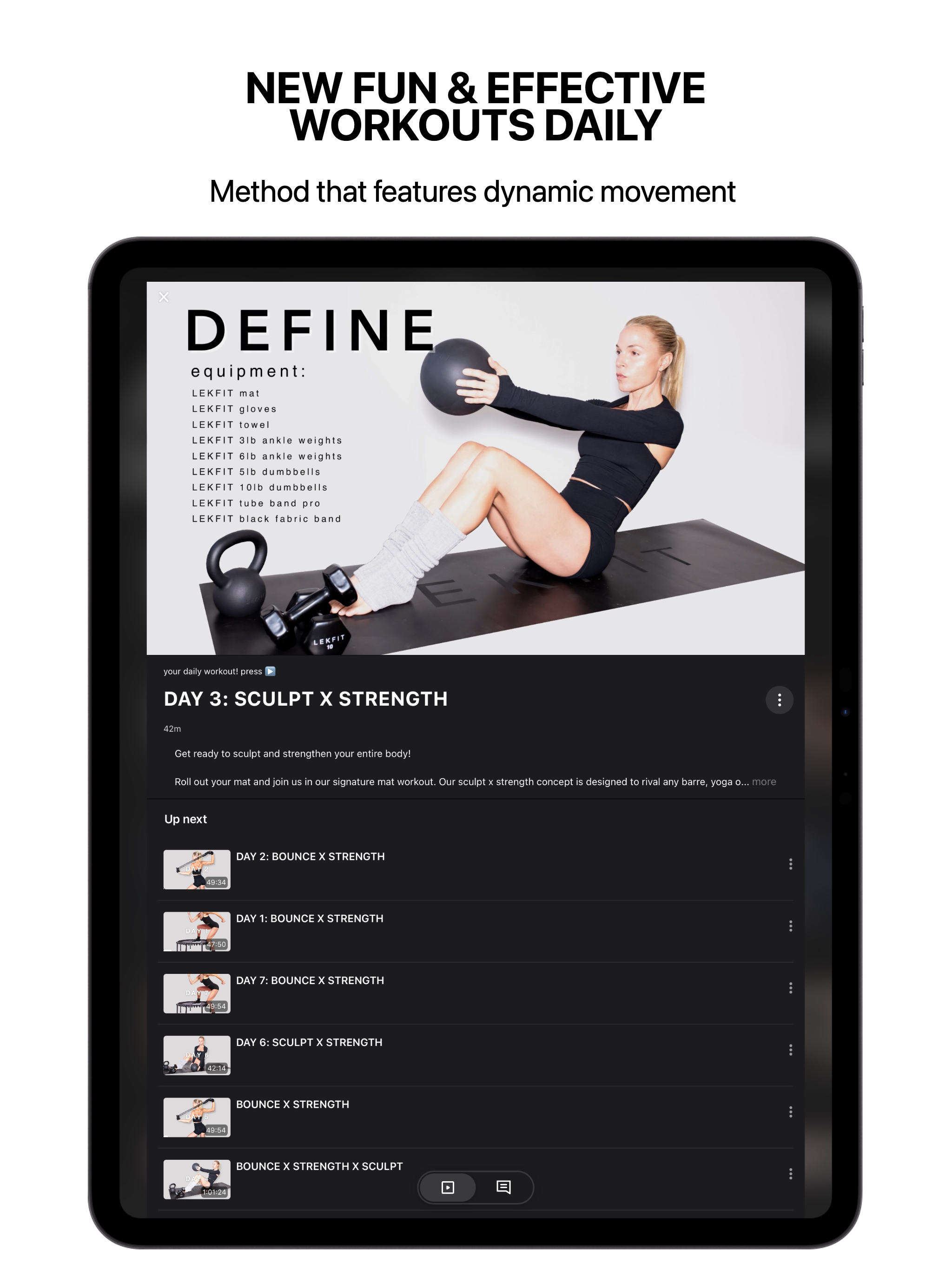 LEKFIT online studio