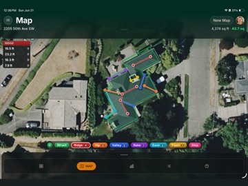 MyRoofMap iPad screenshot