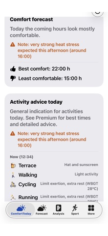 ComfortToday Screenshot 2 of 10