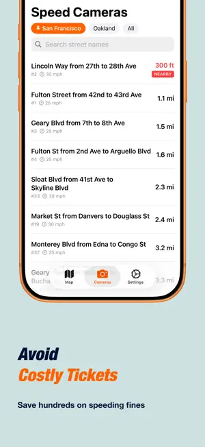 SwiftScout: Speed Camera Alert screenshot 4