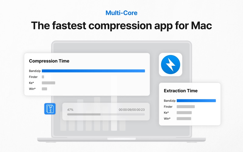Screenshot #2 pour Bandizip: Archiver
