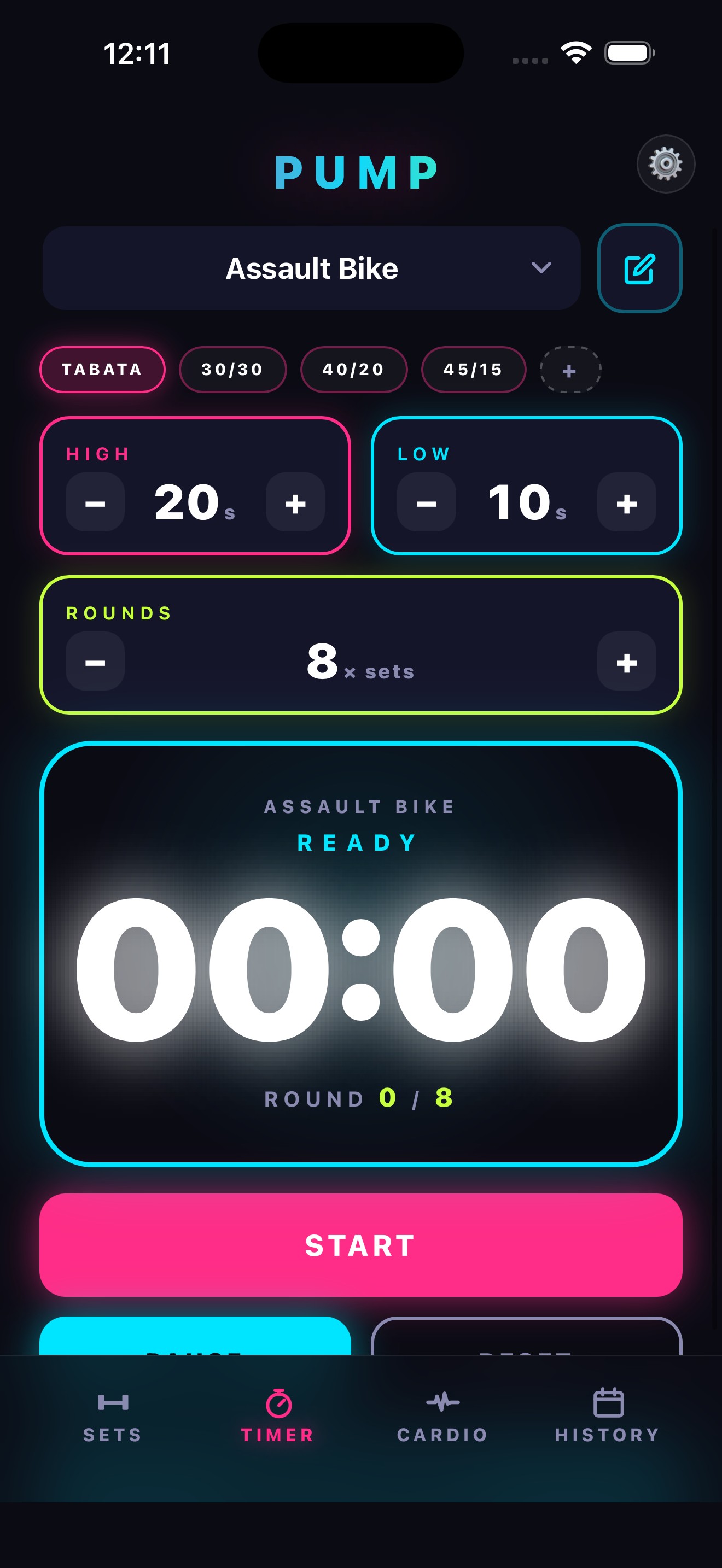 PUMP — Sets, Time, Track screenshot 3
