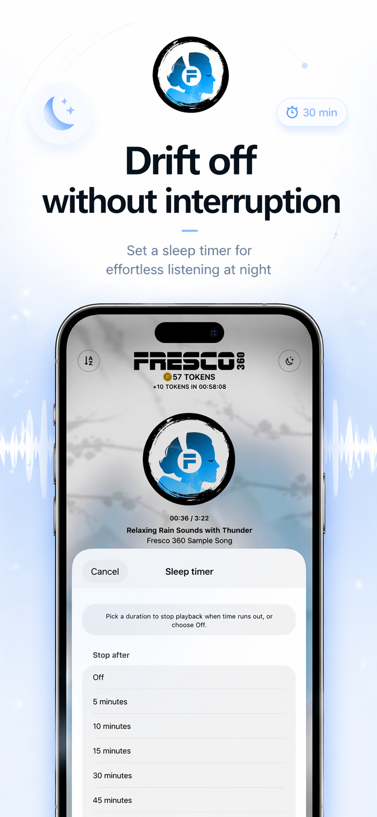 Fresco - 8D Music Player Focus screenshot 5