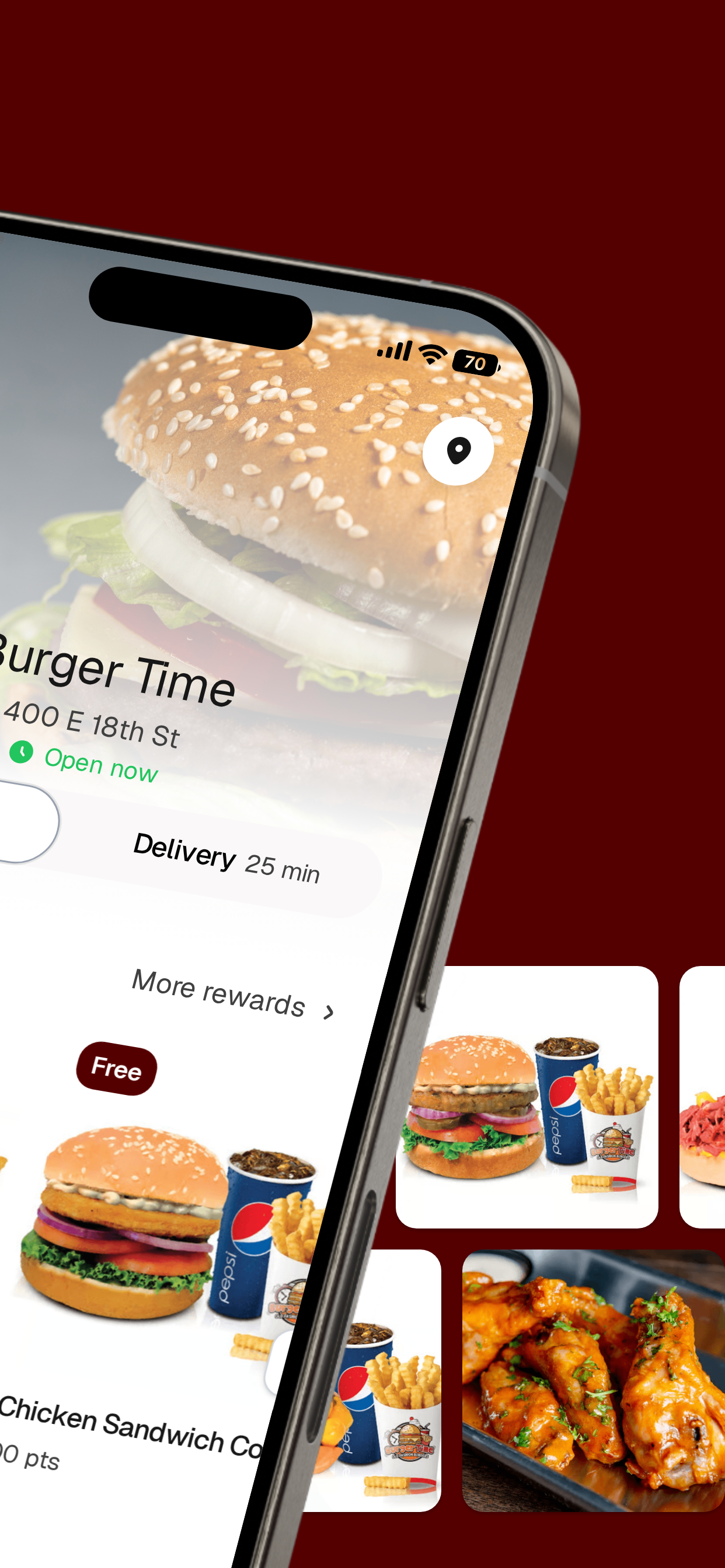 Burger Time To Go screenshot 2