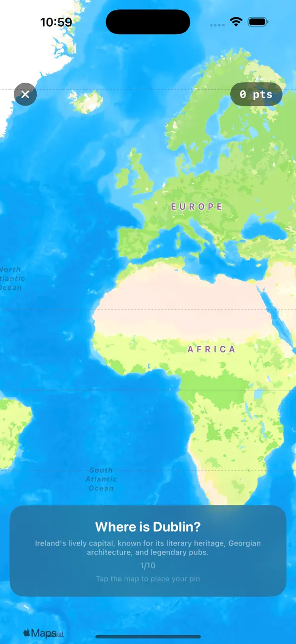 Screenshot #2 pour GeoQuest: fun geography quiz