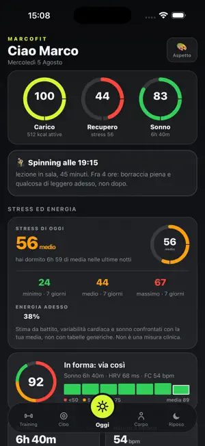 CoachFit screenshot 1