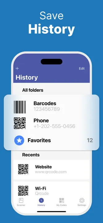 QR Code Reader ·: Screenshot 4 von 6