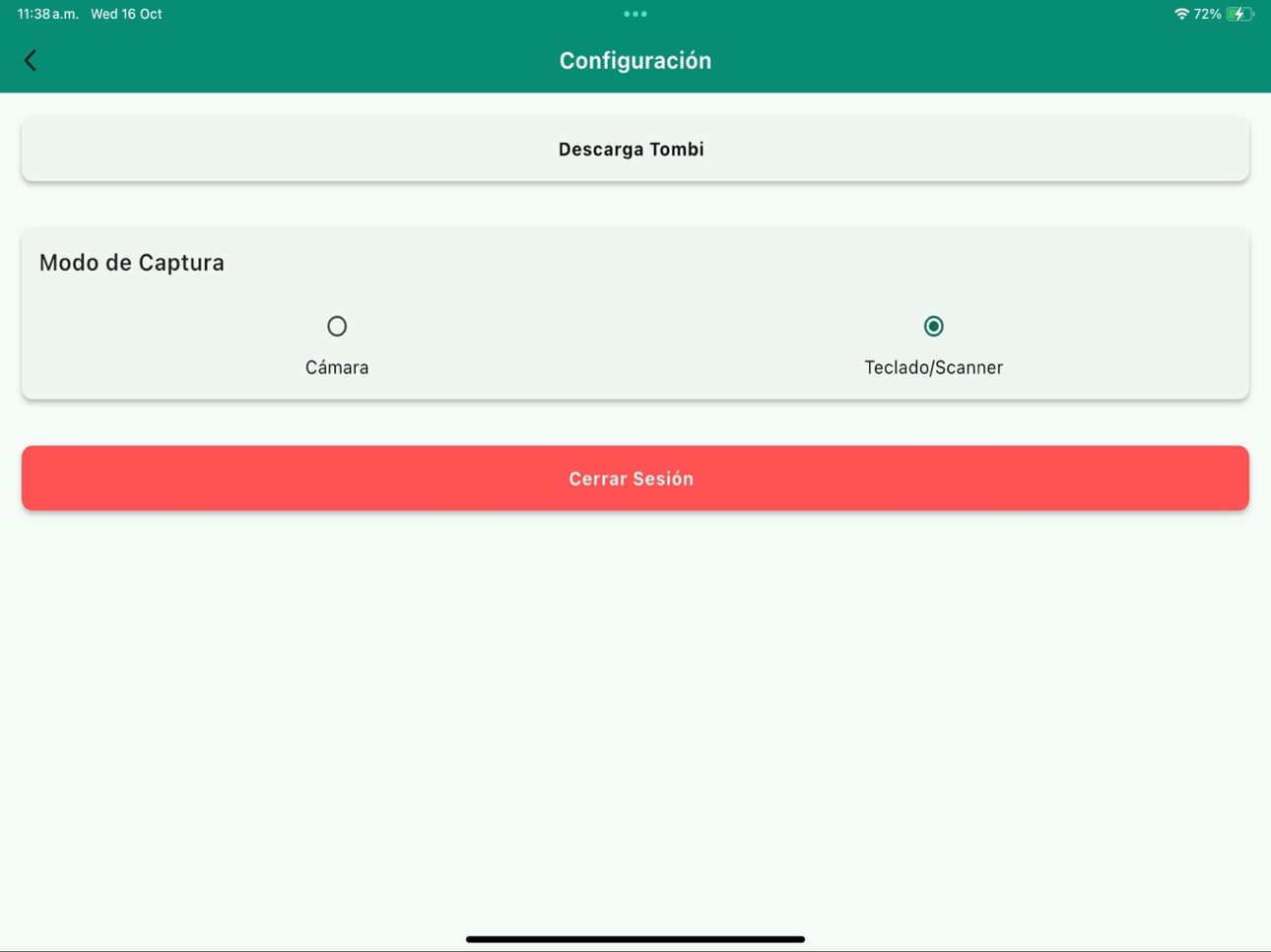 iPad screenshot