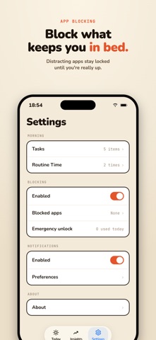 Bed Lock: Morning App Blocker Screenshot 5 of 6