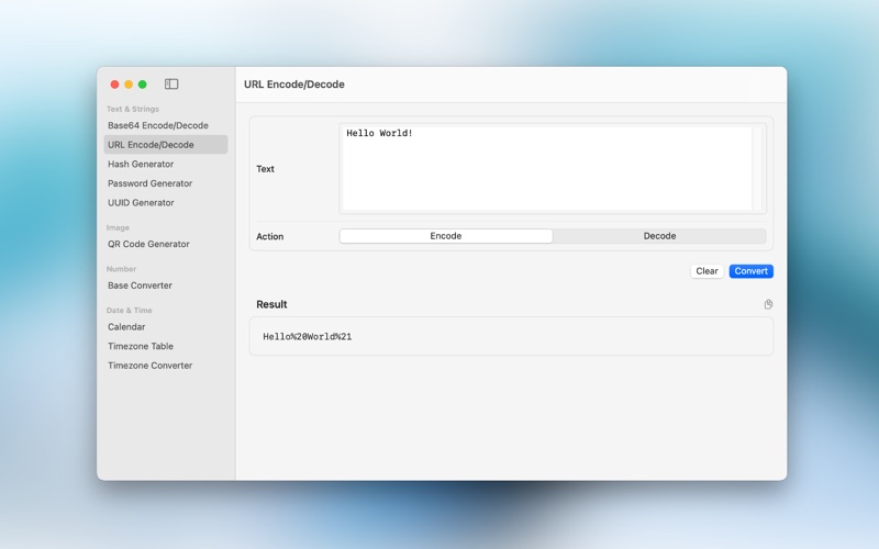 Hivelex screenshot