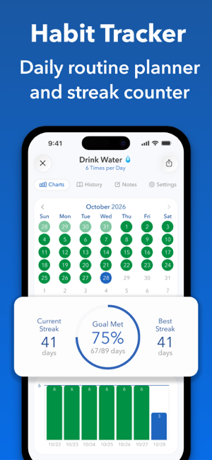 Strides: Habit Tracker + Goals Screenshot