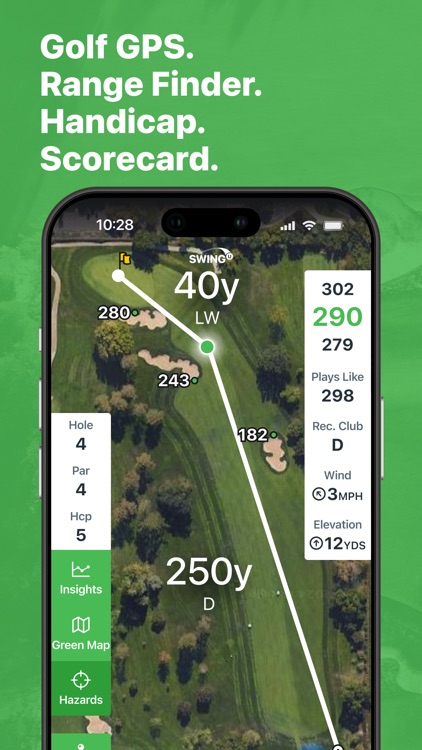 SwingU Golf GPS Range Finder screenshot-0