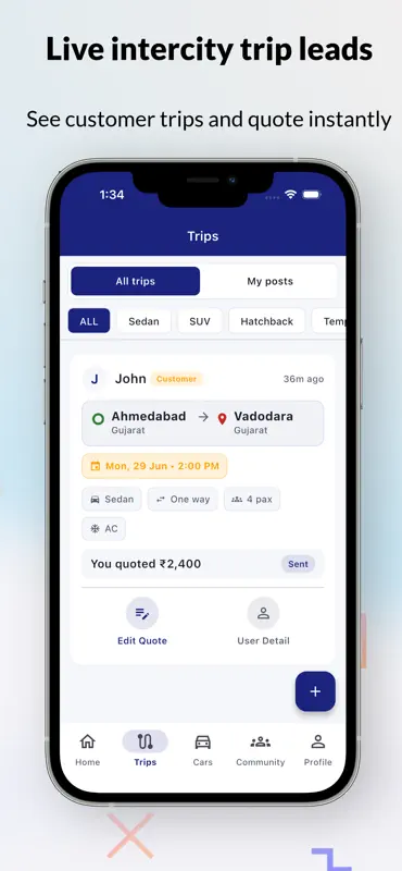 Bhade Gadi Setu - Partner screenshot 3 of 8