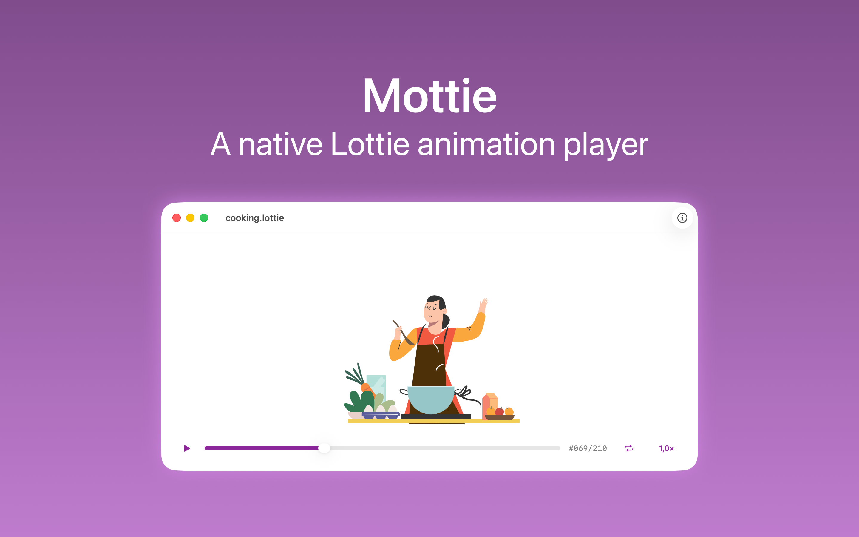 Mottie: Lottie Player