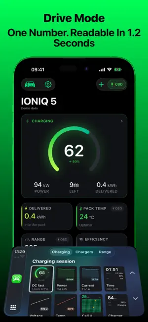 EV Dashboard - EVPeek screenshot 2