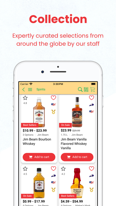 College Green Liquor Screenshot
