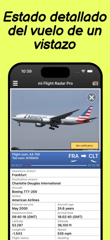 Flight Radar Pro - Fly Aviones screenshot 7 of 9