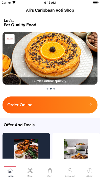 Screenshot #4 for Ali’s Caribbean Roti