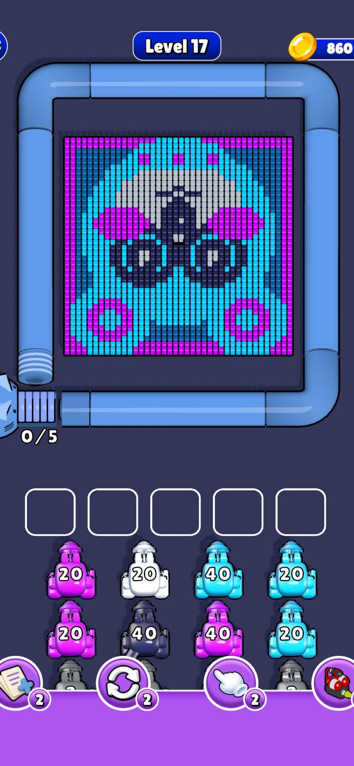 Pixel Loop Color Shooter screenshot 4
