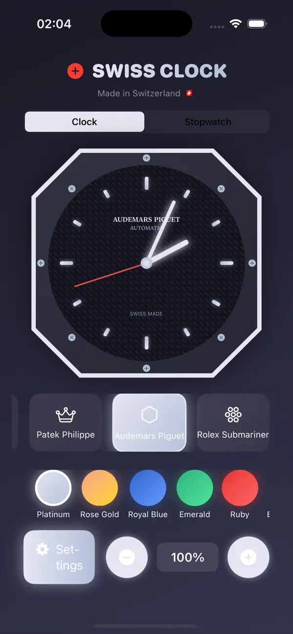 Screenshot #1 pour Swiss Watches