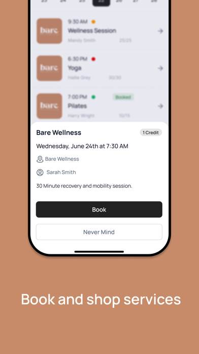 Bare Wellness Club Screenshot