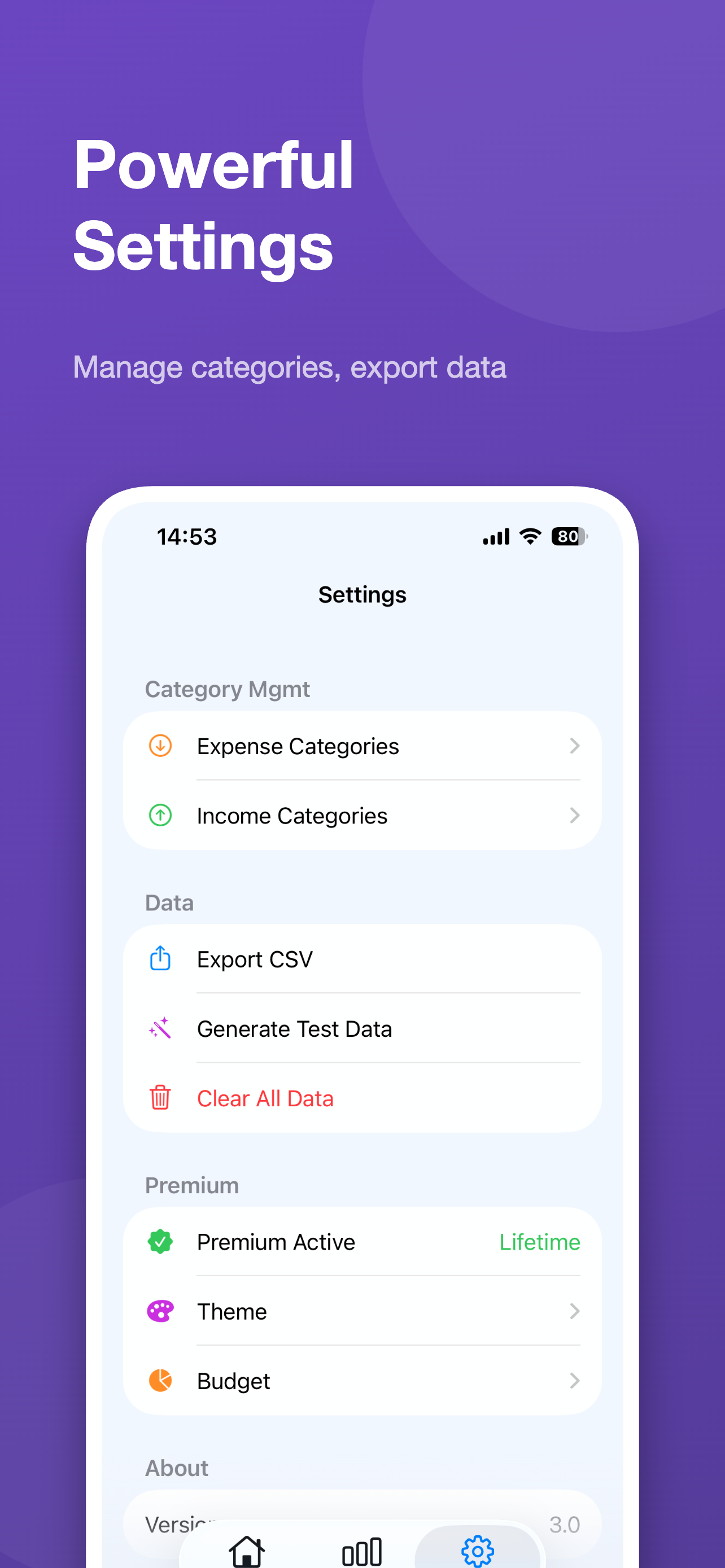 Offline Ledger: Local budget screenshot 4