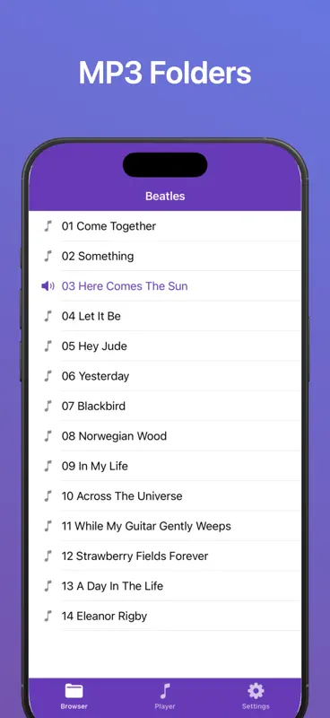 MP3 Folders screenshot 1 of 4