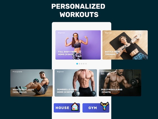 EresFitness AI iPad screenshot 3 - Health & Fitness app