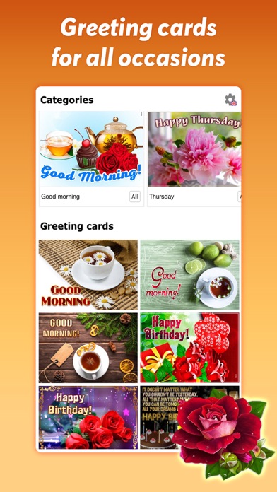 WishOK: Love message, stickers Screenshot
