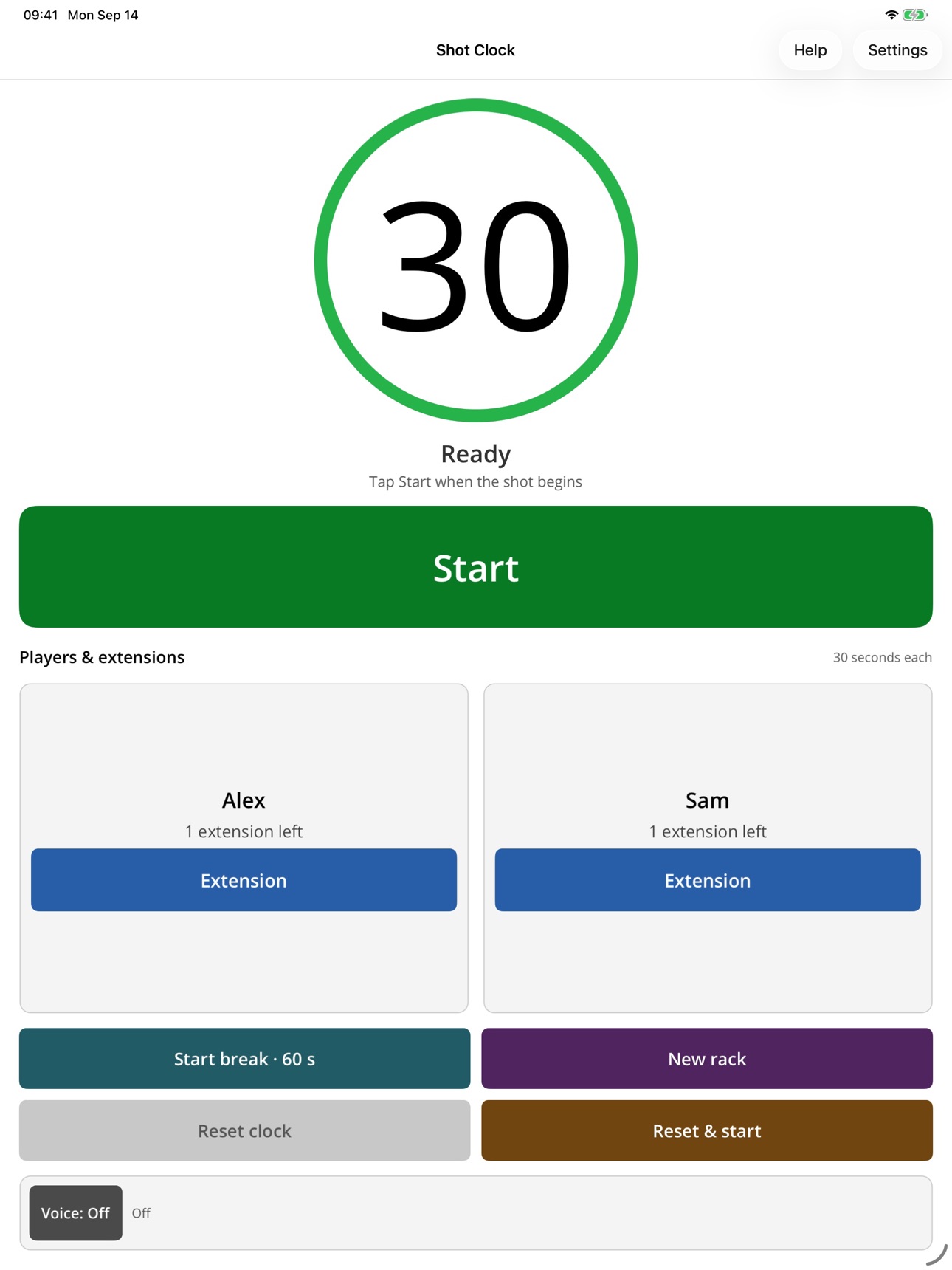 Screenshot 10 of Shot Clock – Billiards Timer