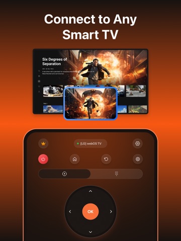Smart Control Remote TV iPad screenshot