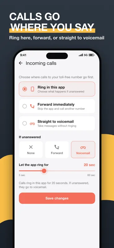 Toll-free 1-800 virtual number screenshot 4 of 8
