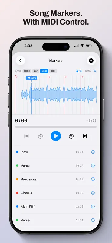 Multitrack Audio Player screenshot 5 of 8