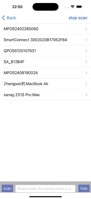 MPOS Reader screenshot 2