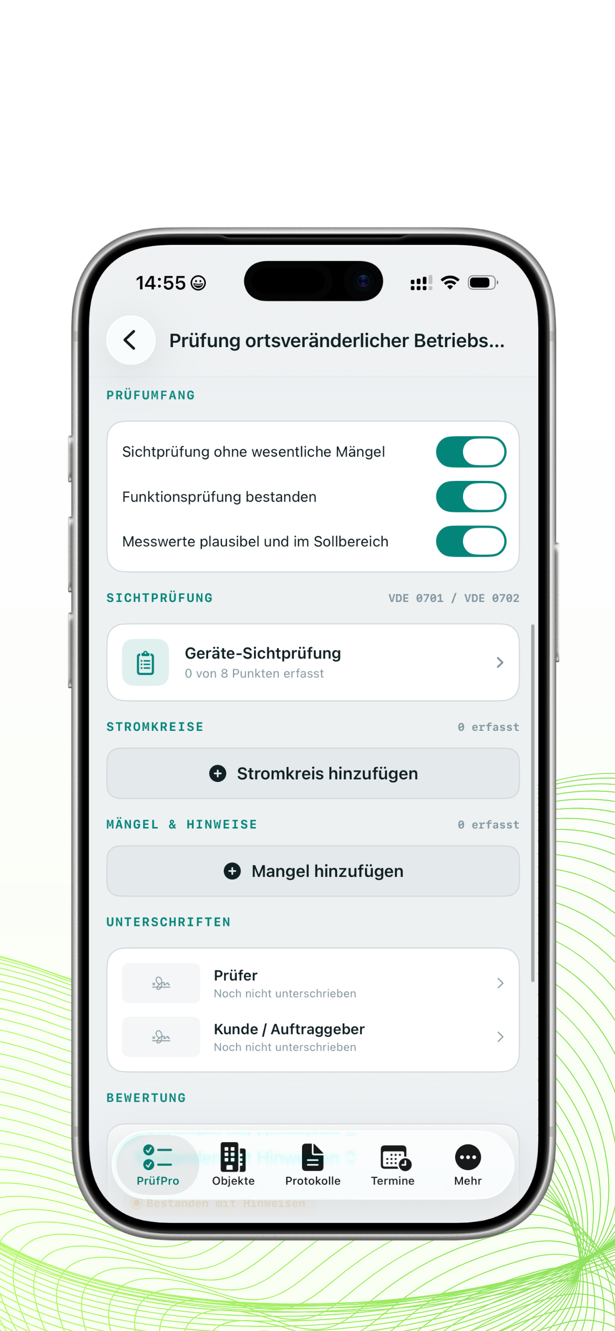 PrüfPro|tokolle screenshot 3