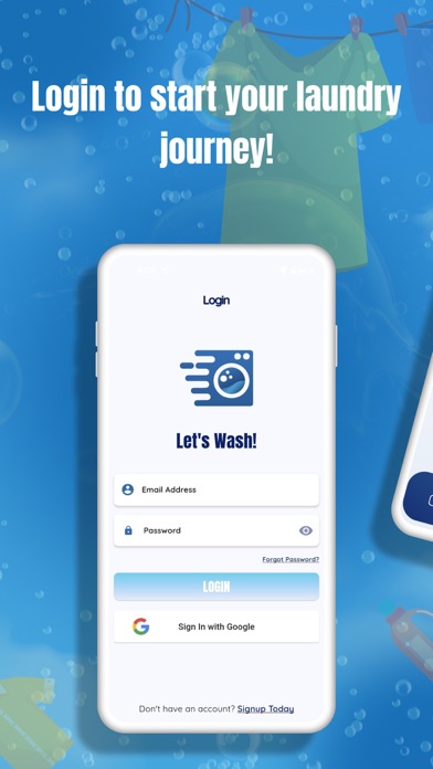 Screenshot #1 pour Customer WashApp