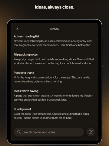 Storyie - AI Journal & Diary iPad screenshot