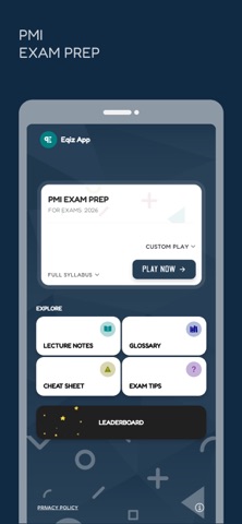 PMI Exam Prep: with AI iPhone screenshot