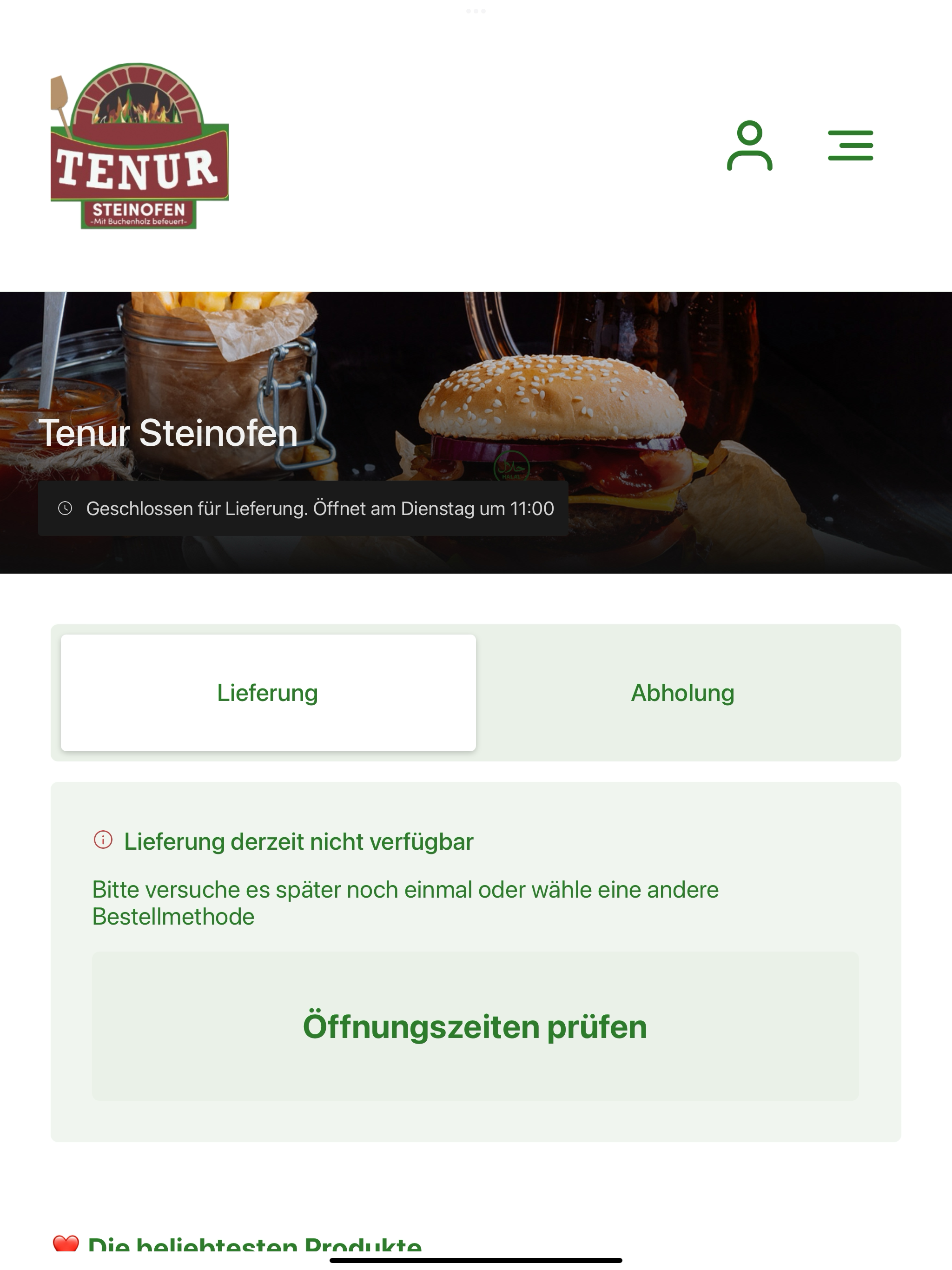 Tenur Steinofen