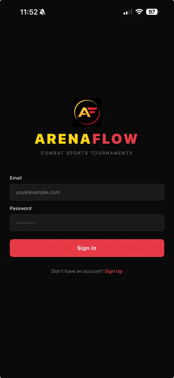 Screenshot #1 pour ArenaFlow