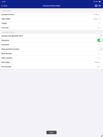 Epson Datacom iPad screenshot