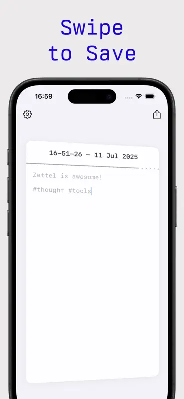 Zettel - Quick Notes screenshot 2 of 4