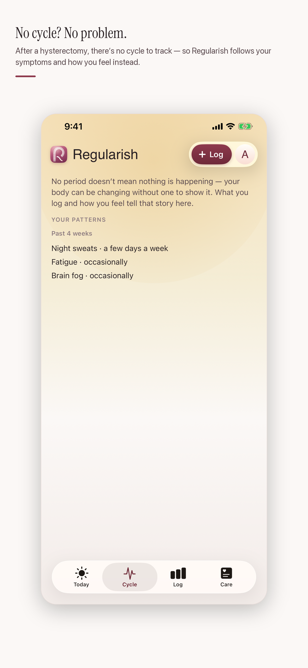 Regularish: Perimenopause screenshot 6